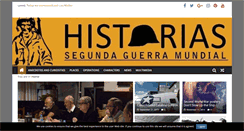 Desktop Screenshot of historiassegundaguerramundial.com