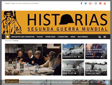 Tablet Screenshot of historiassegundaguerramundial.com